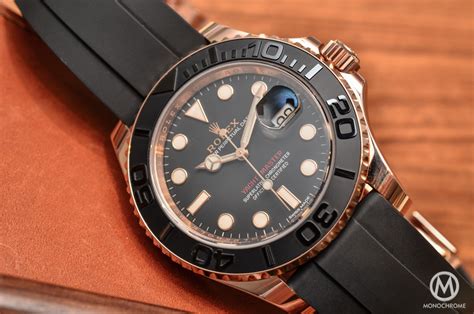 rolex yacht master rubber strap